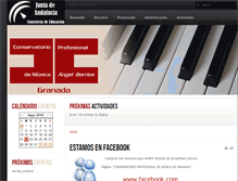 Tablet Screenshot of conservatorioangelbarrios.com
